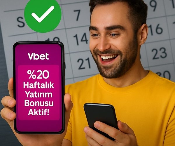 vbet haftalık bonus